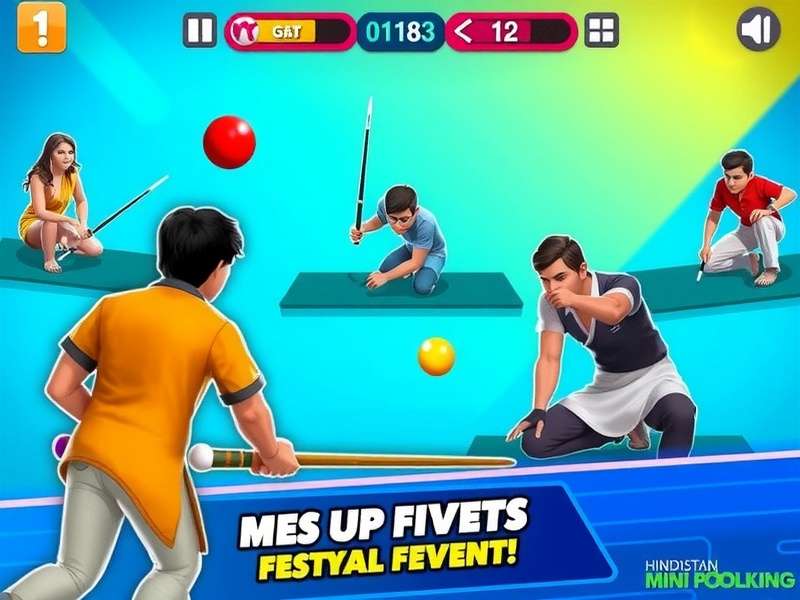 Hindustan Mini Pool King festival event