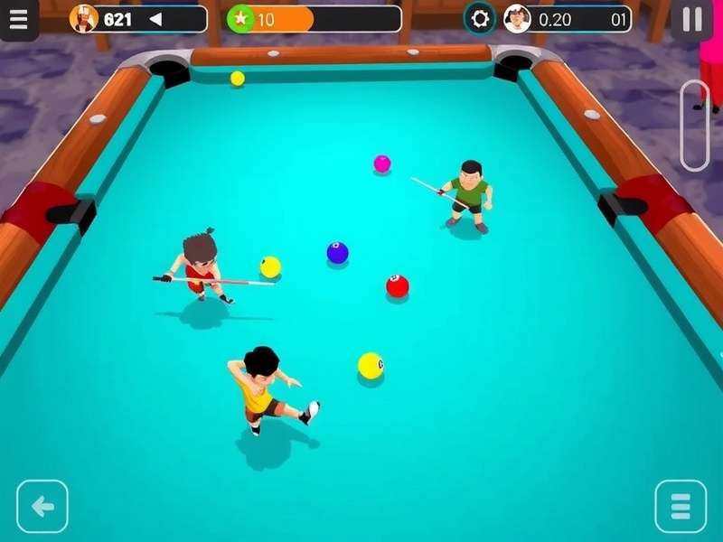 Hindustan Mini Pool King gameplay screenshot